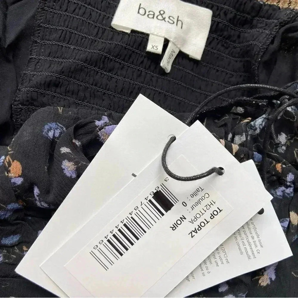 NWT Ba&sh Topaz Crop Floral Top size XS - Picture 10 of 15